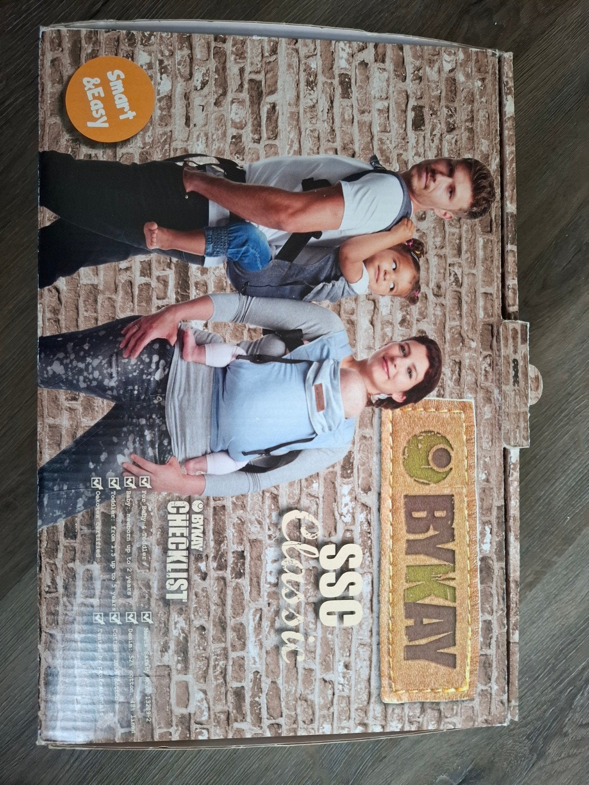 draagzak van het merk bykay, Zo goed als nieuw, Rug, Draagzak, Ophalen