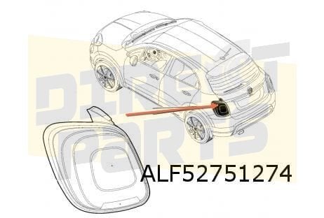 Fiat 500X (1/15-9/18) Achterlicht Rechts OES 51937411, Auto-onderdelen, Verlichting, Fiat, Nieuw, Verzenden