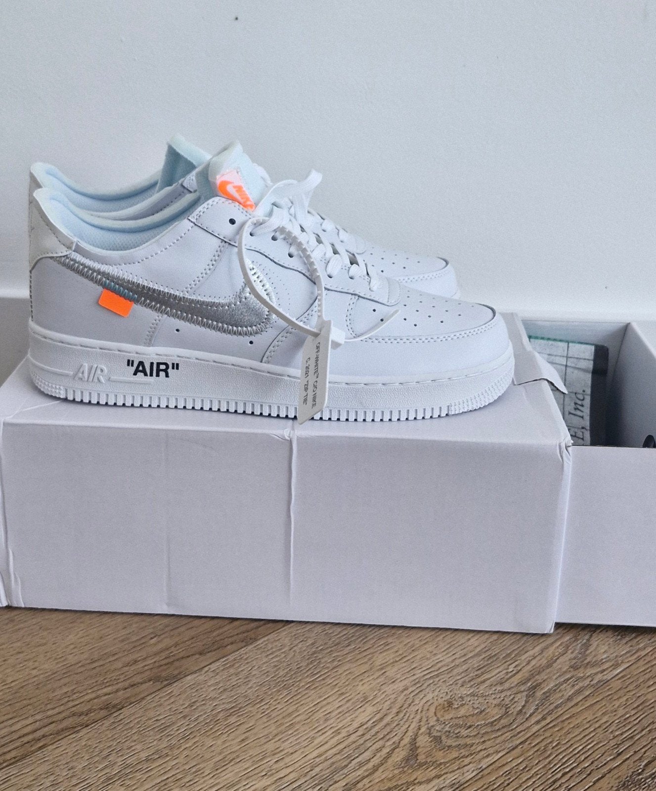 Nieuwe Off White Nike Air force 1 sneakers maat 43 / 43,5, Kleding | Heren, Wit, Nike, Nieuw, Ophalen of Verzenden