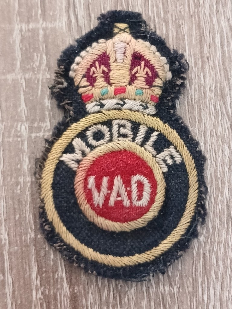 MOBILE Voluntary Aid Detachment badge, Verzamelen, Ophalen of Verzenden, Overige soorten, Engeland, Embleem of Badge