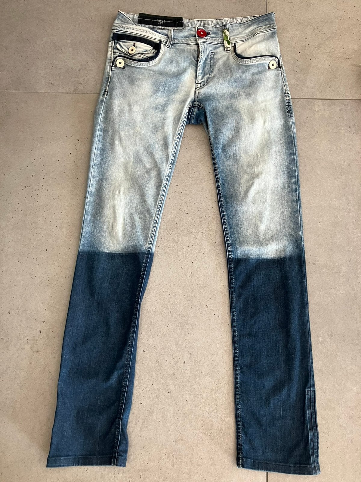 High Use Jeans, Kleding | Dames, Ophalen of Verzenden, Zo goed als nieuw, Blauw, W28 - W29 (confectie 36)