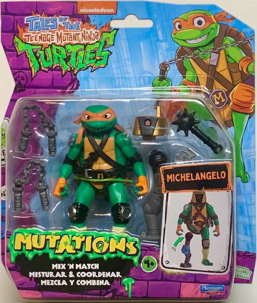 Michelangelo [TMNT Mutations Mix 'N Match] Nieuw, Ophalen of Verzenden, Nieuw