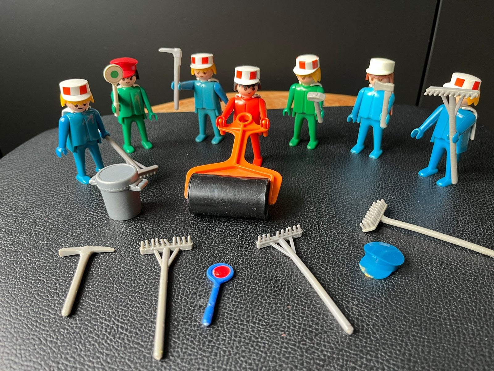Playmobil wegwerkers set met accessoires, Ophalen, Gebruikt