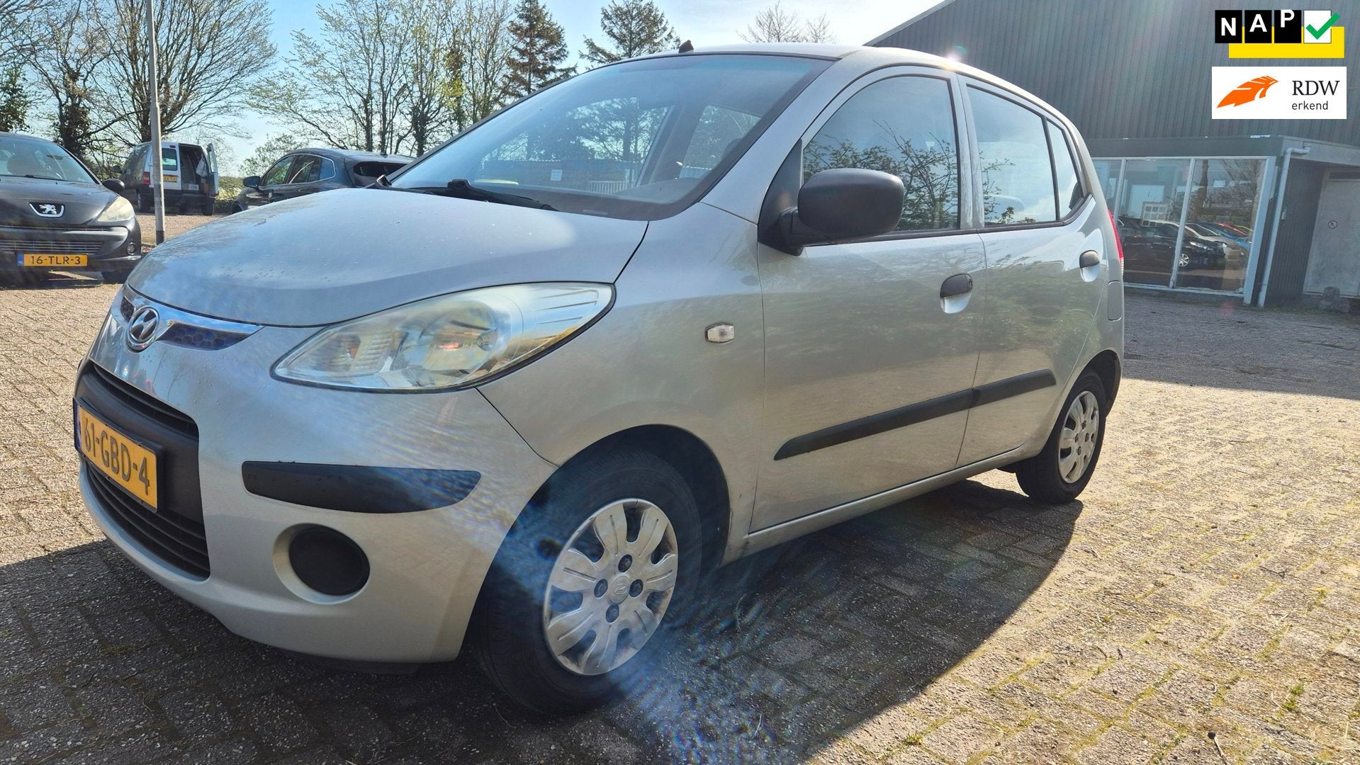 Hyundai I10 1.1 Active NIEUWE APK/KOPPELING WEINIG KM, Voorwielaandrijving, Gebruikt, 31 €/maand, 4 cilinders