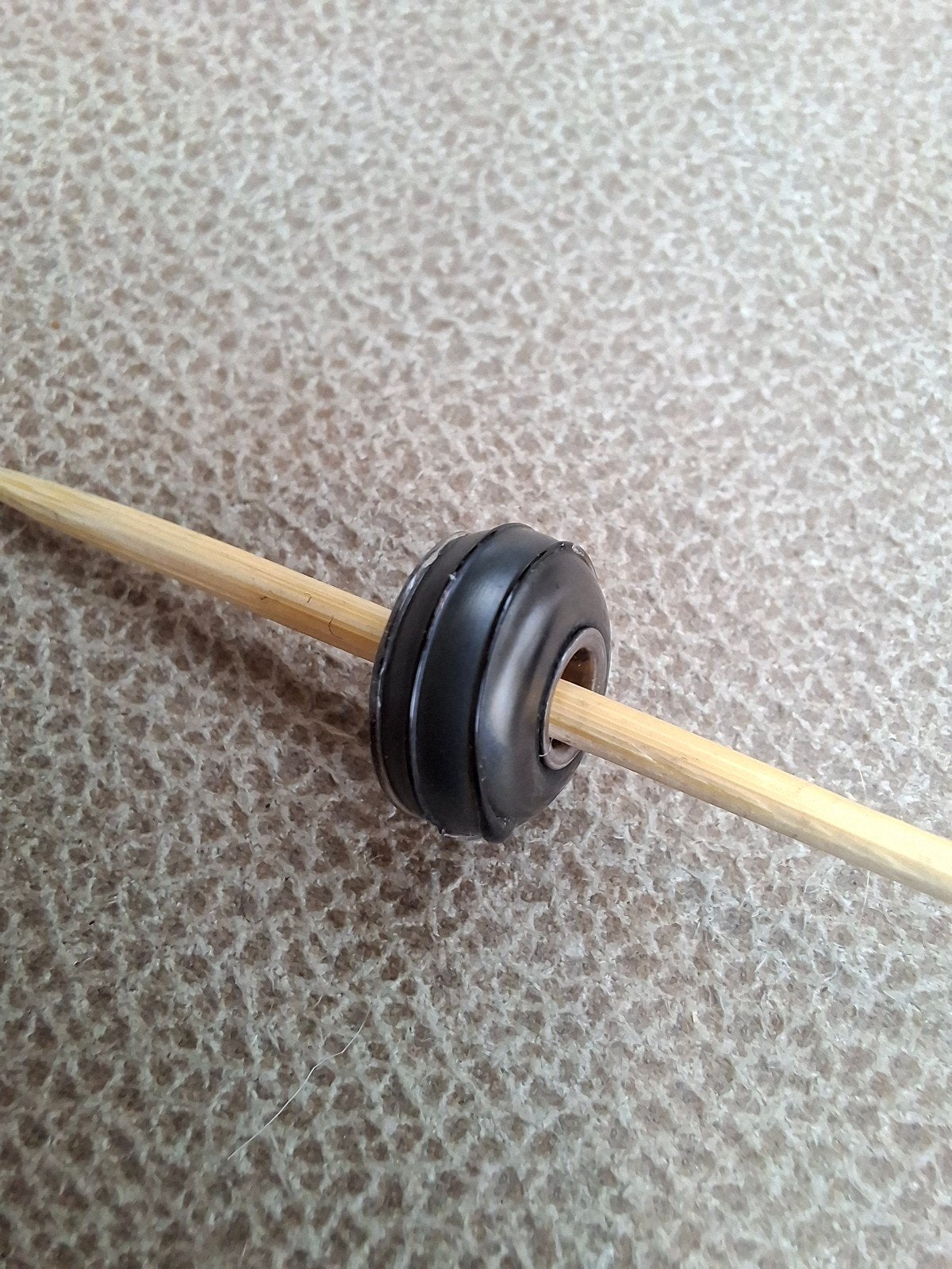 Trollbeads zwarte zijde, Glas of Kristal, Ophalen of Verzenden, Zo goed als nieuw, Trollbeads