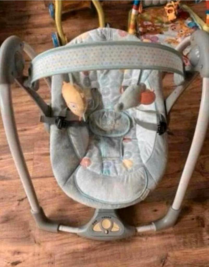 Ingenuity wipstoel, Kinderen en Baby's, Wipstoeltjes, Gebruikt, Wipstoel, Met gordel(s) of riempje(s), Ophalen