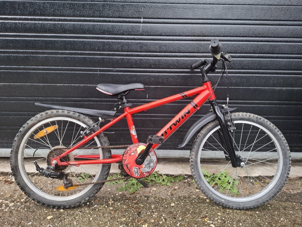 B twin 20 inch mountainbike met 6 versnellingen, Versnellingen, Niet ingevuld, B twin, 20 inch