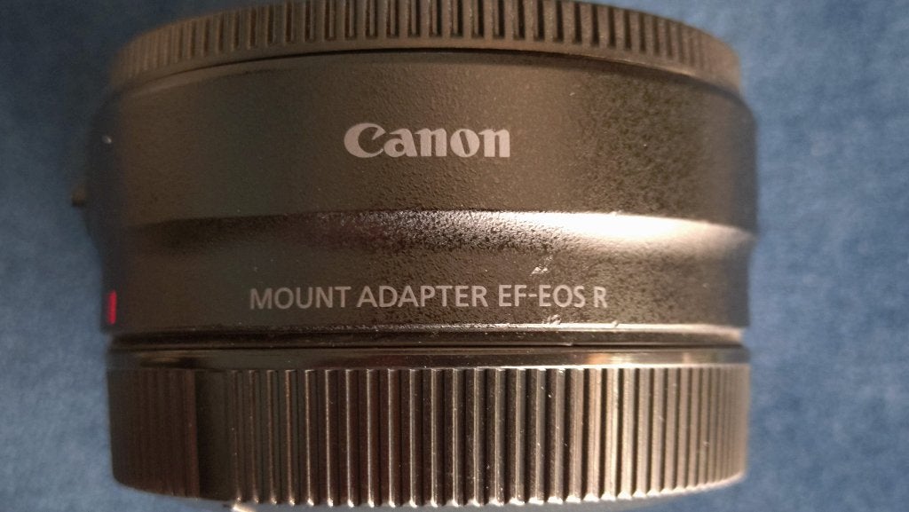 * Canon EF-EOS R - mount adapter voor Canon R camera's *, Gebruikt, Canon, Ophalen of Verzenden, Toebehoren