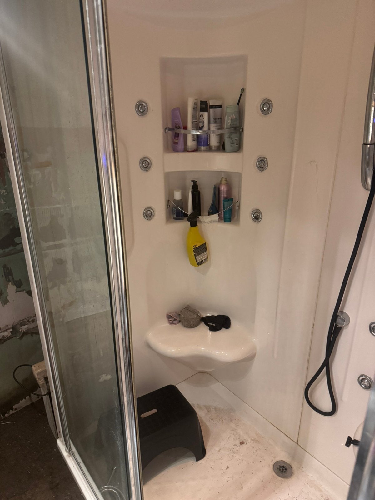 Douch cabine stoom cabine, Ophalen, Gebruikt