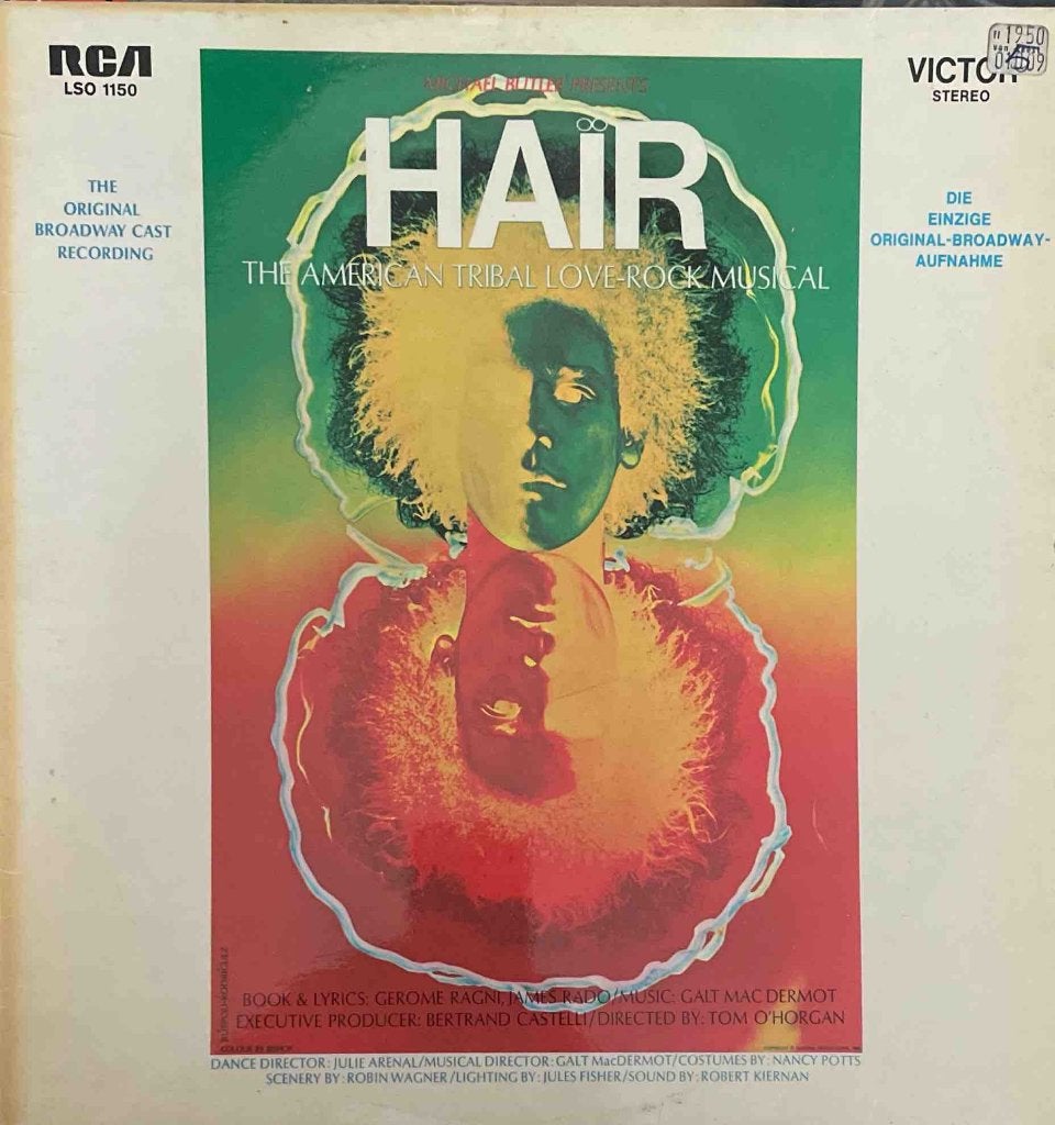 Hair - (The American Tribal Love Rock Musical), Cd's en Dvd's, Vinyl | Filmmuziek en Soundtracks, Ophalen of Verzenden, Gebruikt