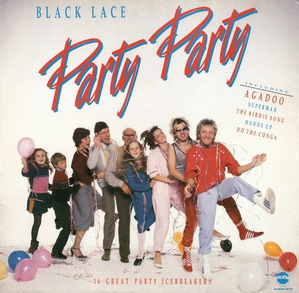 Black lace ‎  party party  lp, LP, Pop, Ophalen of Verzenden, 12 inch