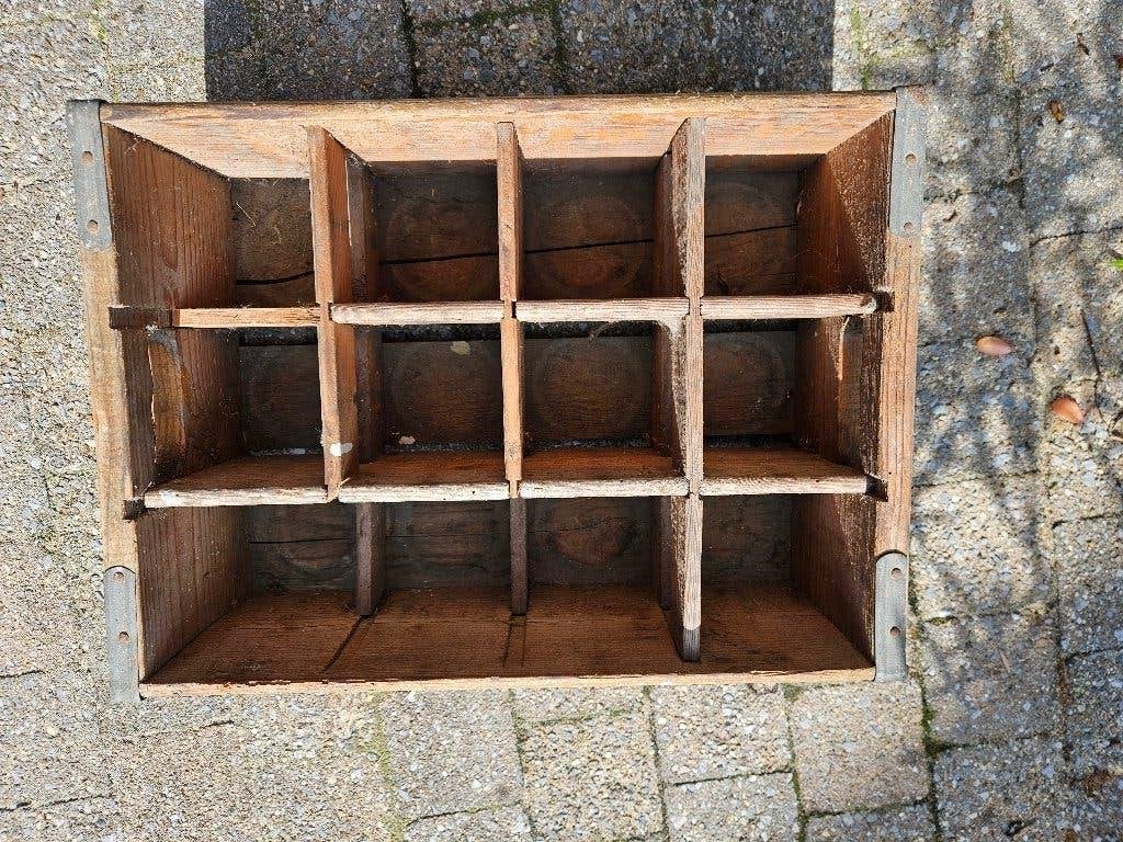 oude houten krat, Antiek en Kunst, Ophalen of Verzenden