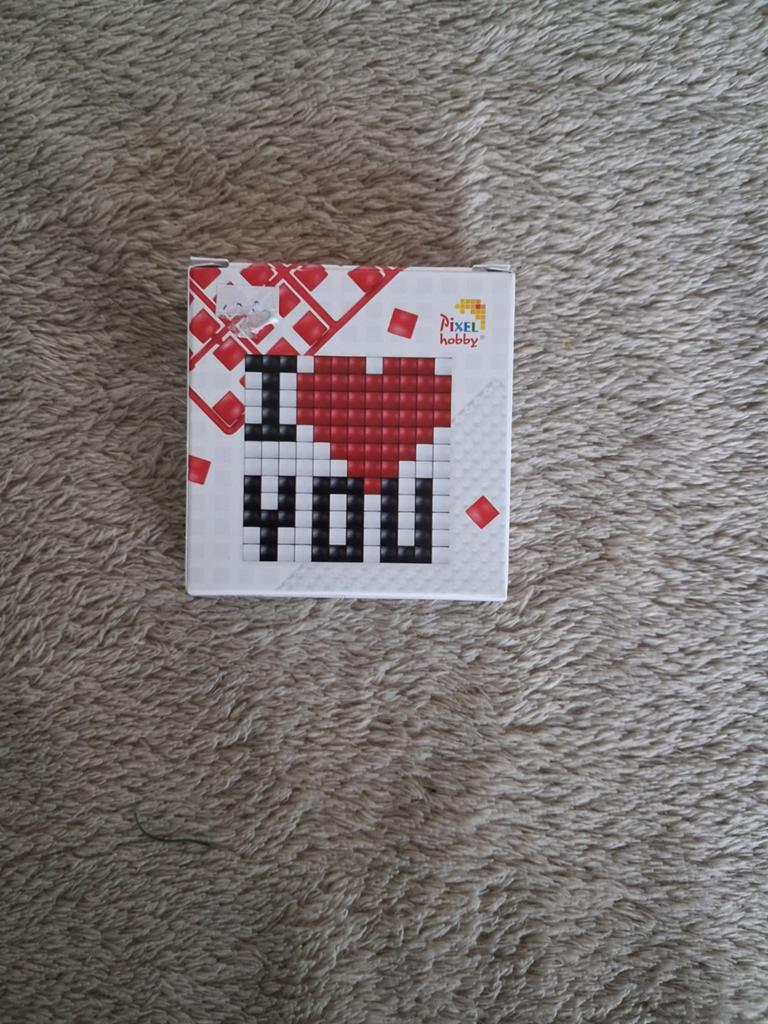 Pixelhobby XL I Love You knutselset, Overige thema's, Nieuw, Meerkleurig, Ophalen of Verzenden