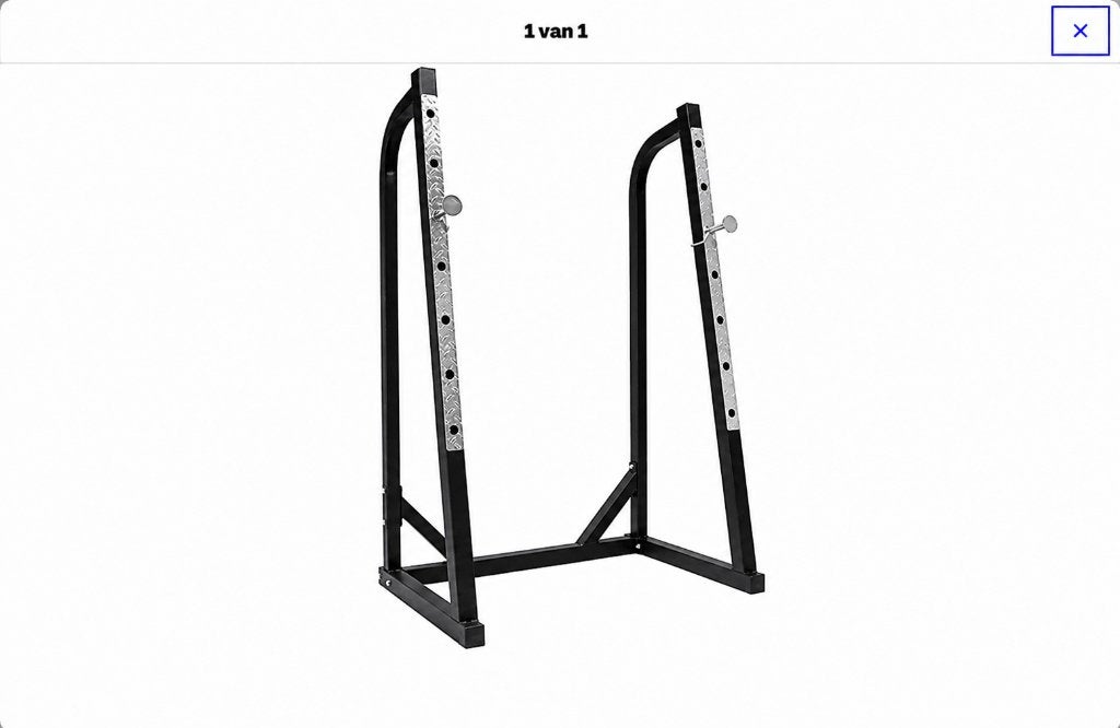 Nieuw Focus Fitness Force 8 Squat Rack / Squatrek 200kg, Ophalen, Benen, Krachtstation, Nieuw