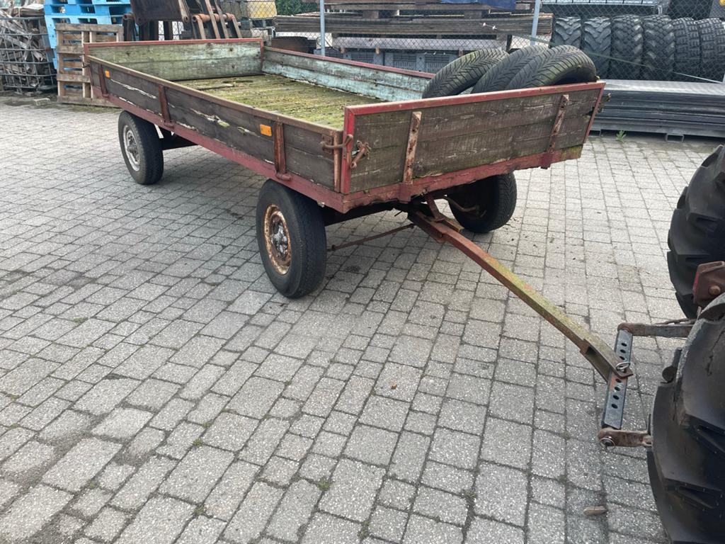 Platte kar / hooi kar / mest kar wagen, Doe-het-zelf en Verbouw, Transportwagens, 100 liter of meer, Ophalen, Gebruikt, Transportkar