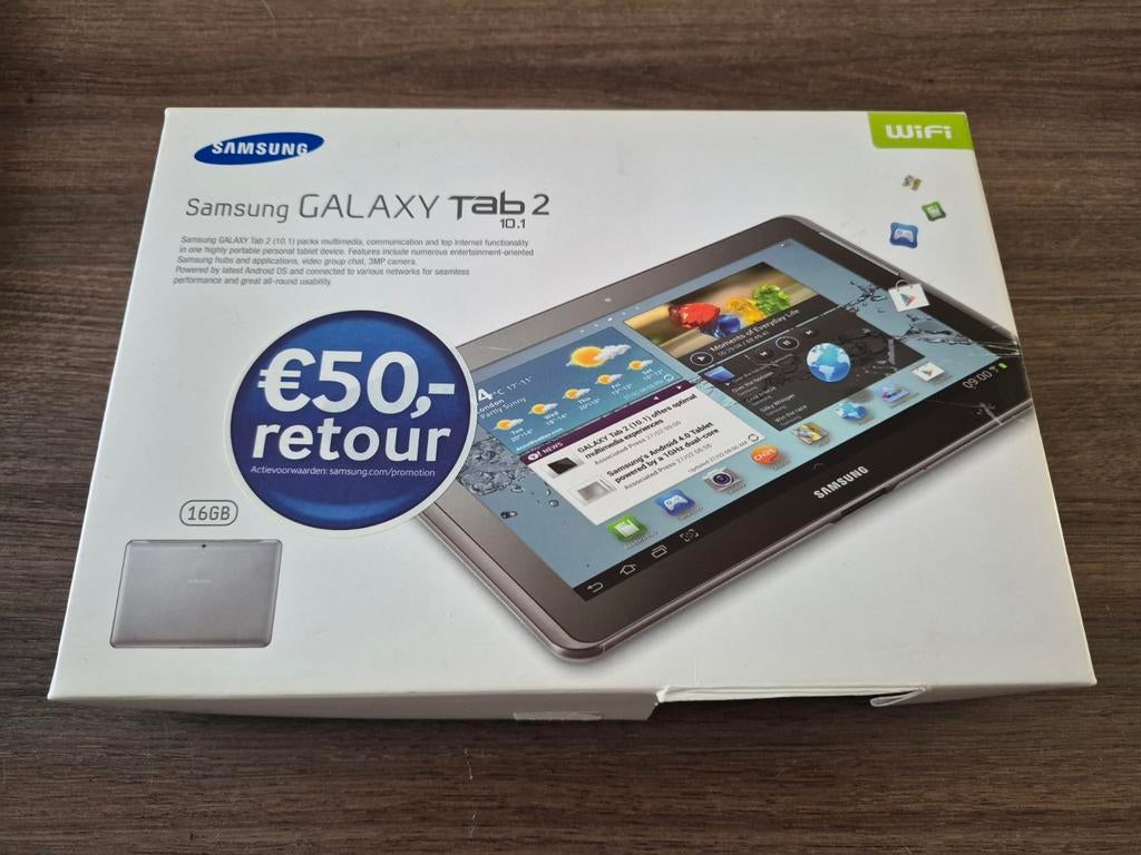 Samsung Galaxy Tab 2 10.1 WiFi 16GB, Computers en Software, Android Tablets, 10 inch, Usb-aansluiting, Galaxy Tab 2 10.1, Ophalen of Verzenden