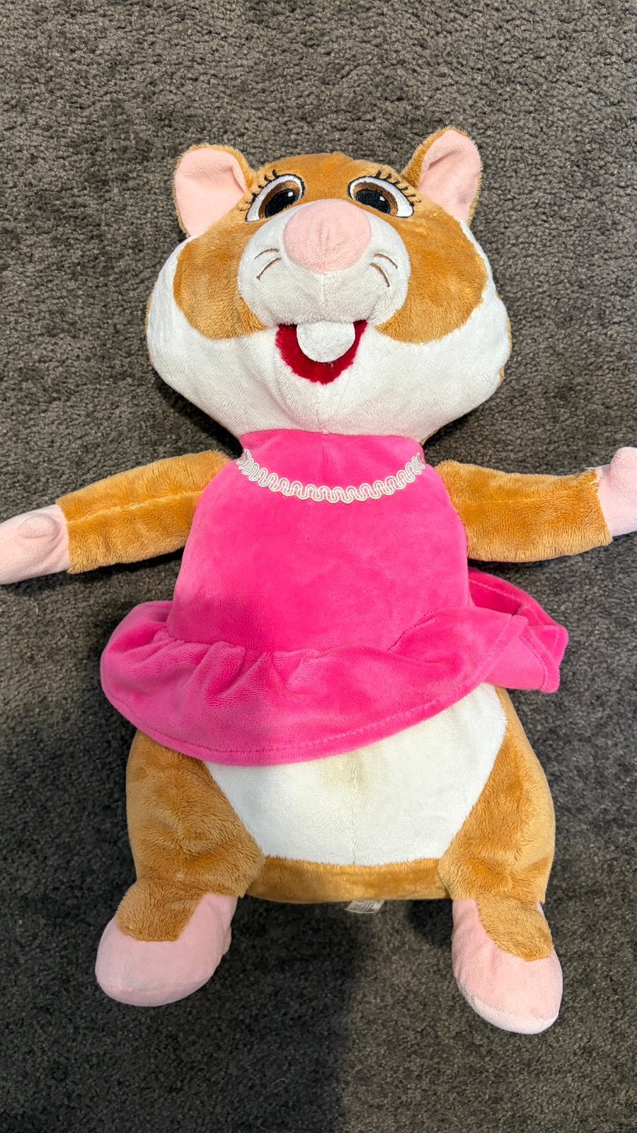 AH albert heijn hamster knuffel - grote hamster mama, Ophalen of Verzenden, Zo goed als nieuw, Overige typen