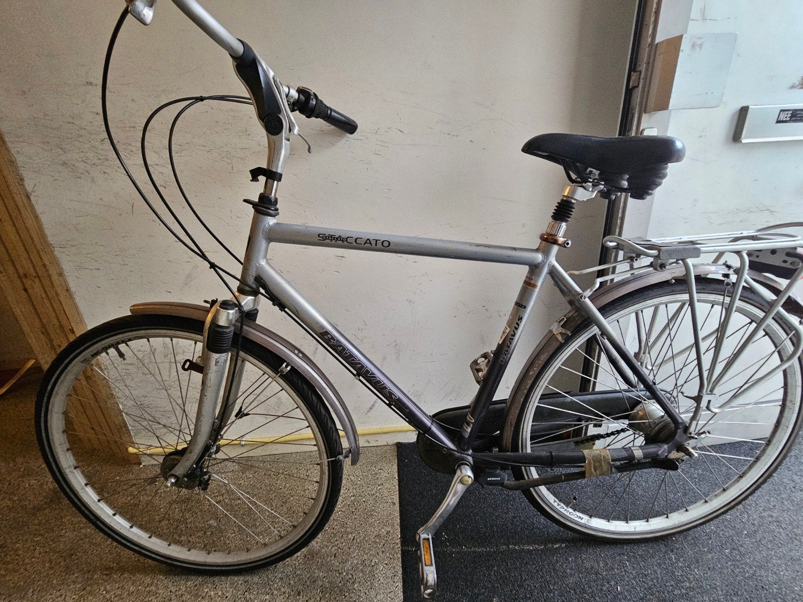 Batavus herenfiets - opknapper, Fietsen en Brommers, Fietsen | Heren | Herenfietsen, Ophalen, Gebruikt, Velgrem, Versnellingen