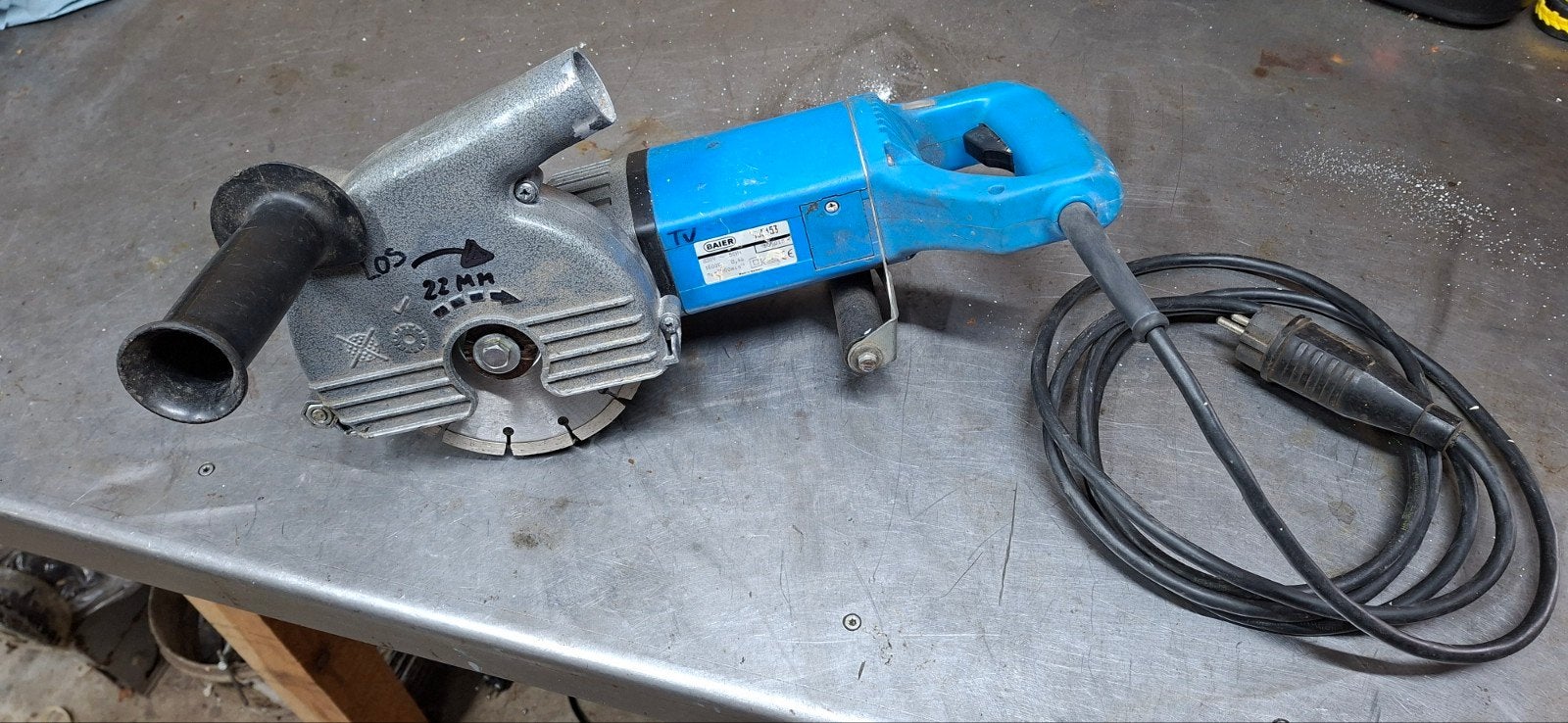Baier sleuvenfrees, Ophalen, Gebruikt, 1000 watt of meer, Overige typen