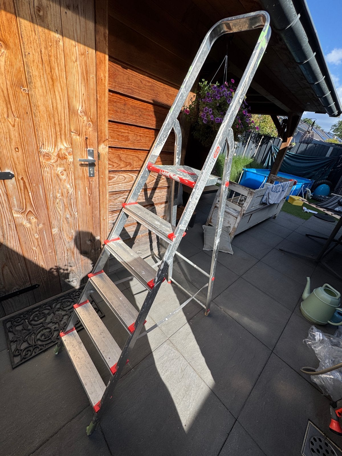 Altrex Streddy S 506 trap - gebruikt, Ophalen, Gebruikt, Trap, Opvouwbaar of Inschuifbaar