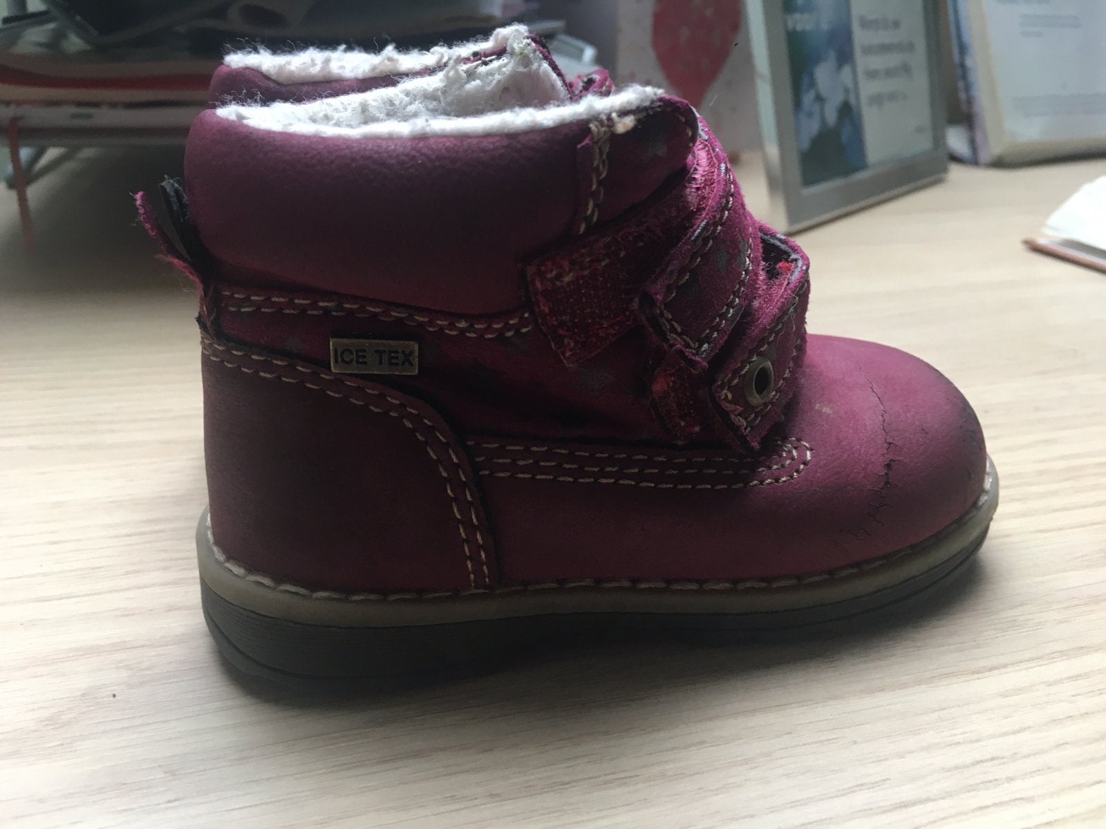 Winter baby laarsjes gevoerd maat 20, Kinderen en Baby's, Ophalen of Verzenden, Zo goed als nieuw, Meisje, Laarsjes