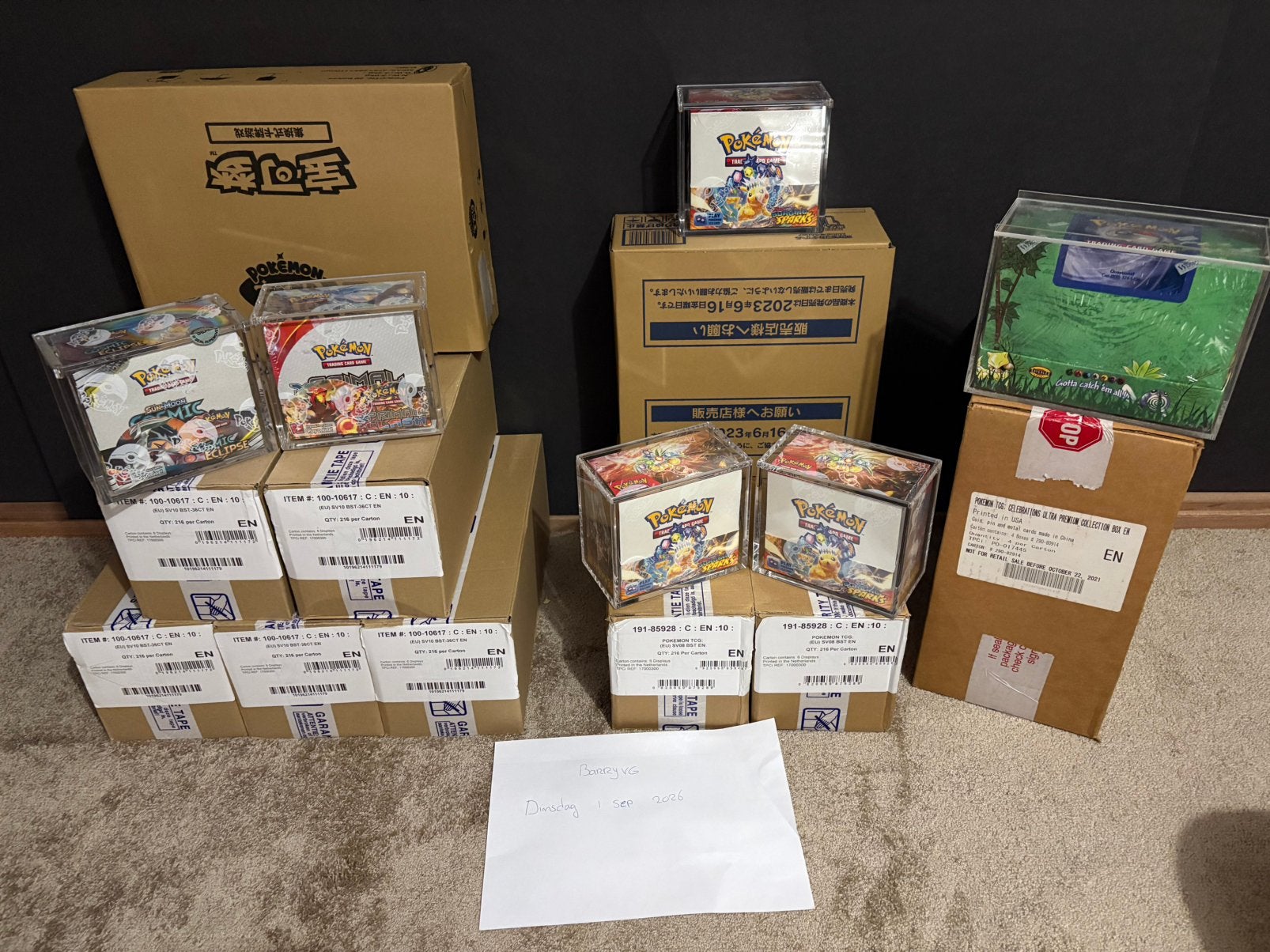 Pokemon verzameling, Ophalen, Zo goed als nieuw, Boosterbox