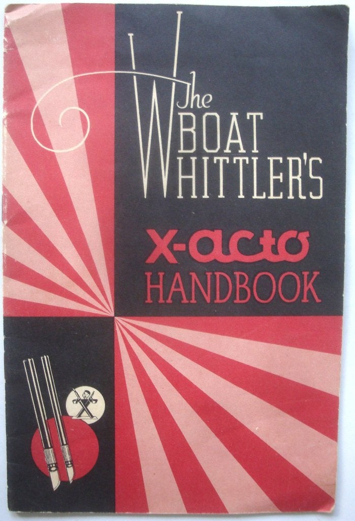 The Boat Whittler's Tips voor houtsnijwerk X-Acto Crescent, Boeken, Houtbewerking, X-Acto Crescent Products Co., Ophalen of Verzenden