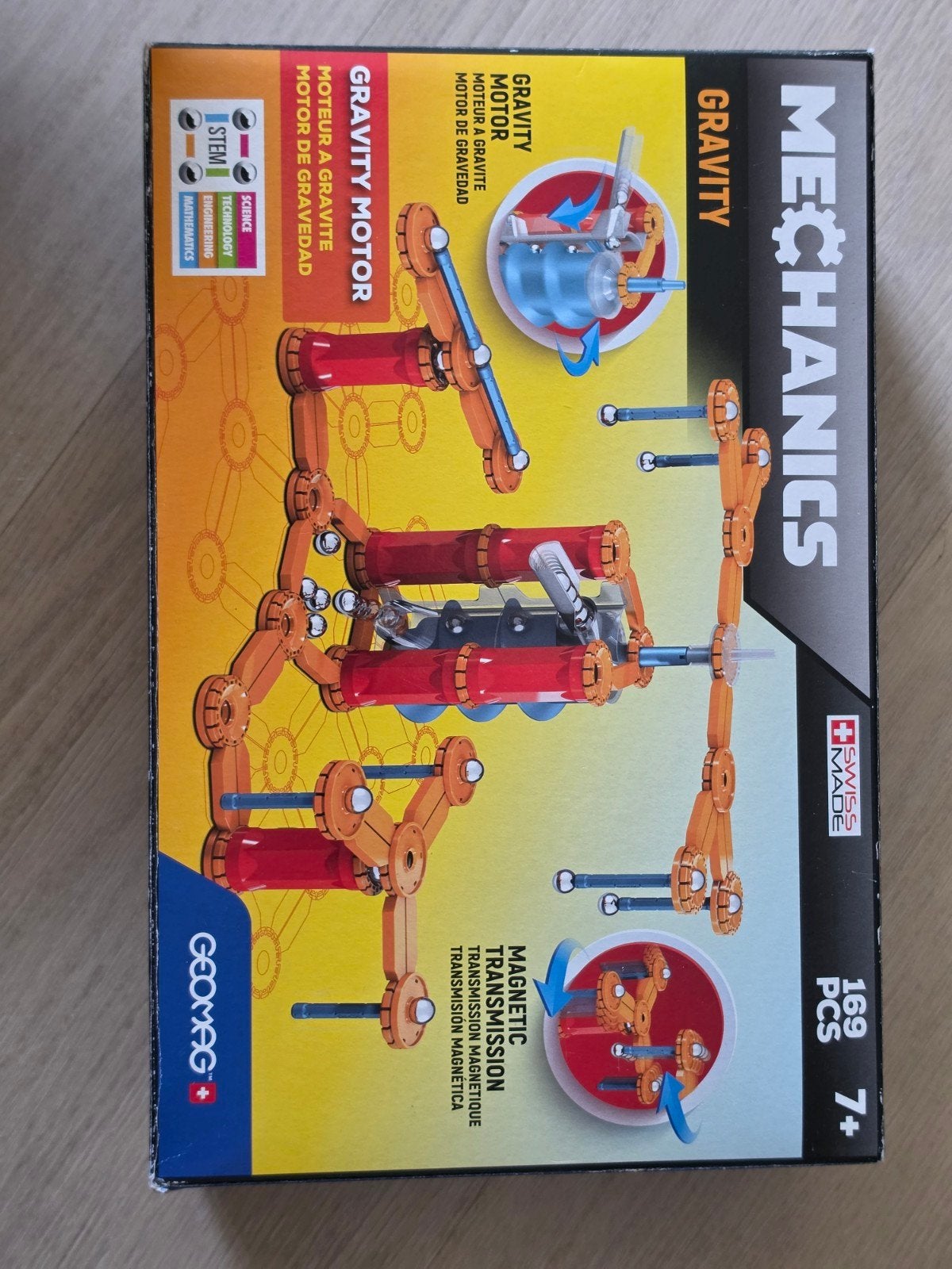Geomag Mechanics Gravity Motor 169-delig (Set 773) | Als Nie, Kinderen en Baby's, Ophalen of Verzenden, Overige merken
