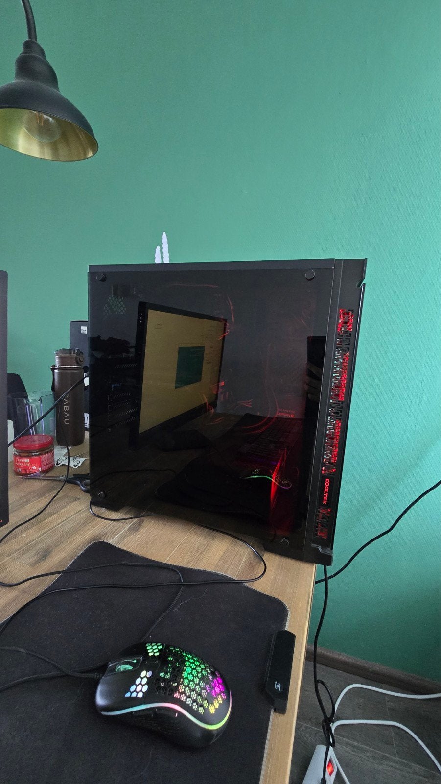Pc met scherm te koop! zie  beschrijving, Computers en Software, Ophalen, 3 tot 4 Ghz