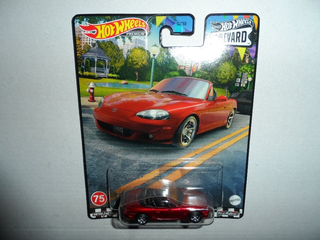 Hot Wheels Premium - '04 Mazda Mazdaspeed Miata - 1:64, Ophalen of Verzenden, Nieuw, Auto