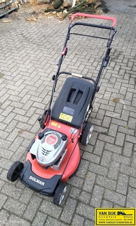 Dolmar PM-5600 S3 benzine gazonmaaier, Tuin en Terras, Ophalen, Gebruikt, Opvangbak
