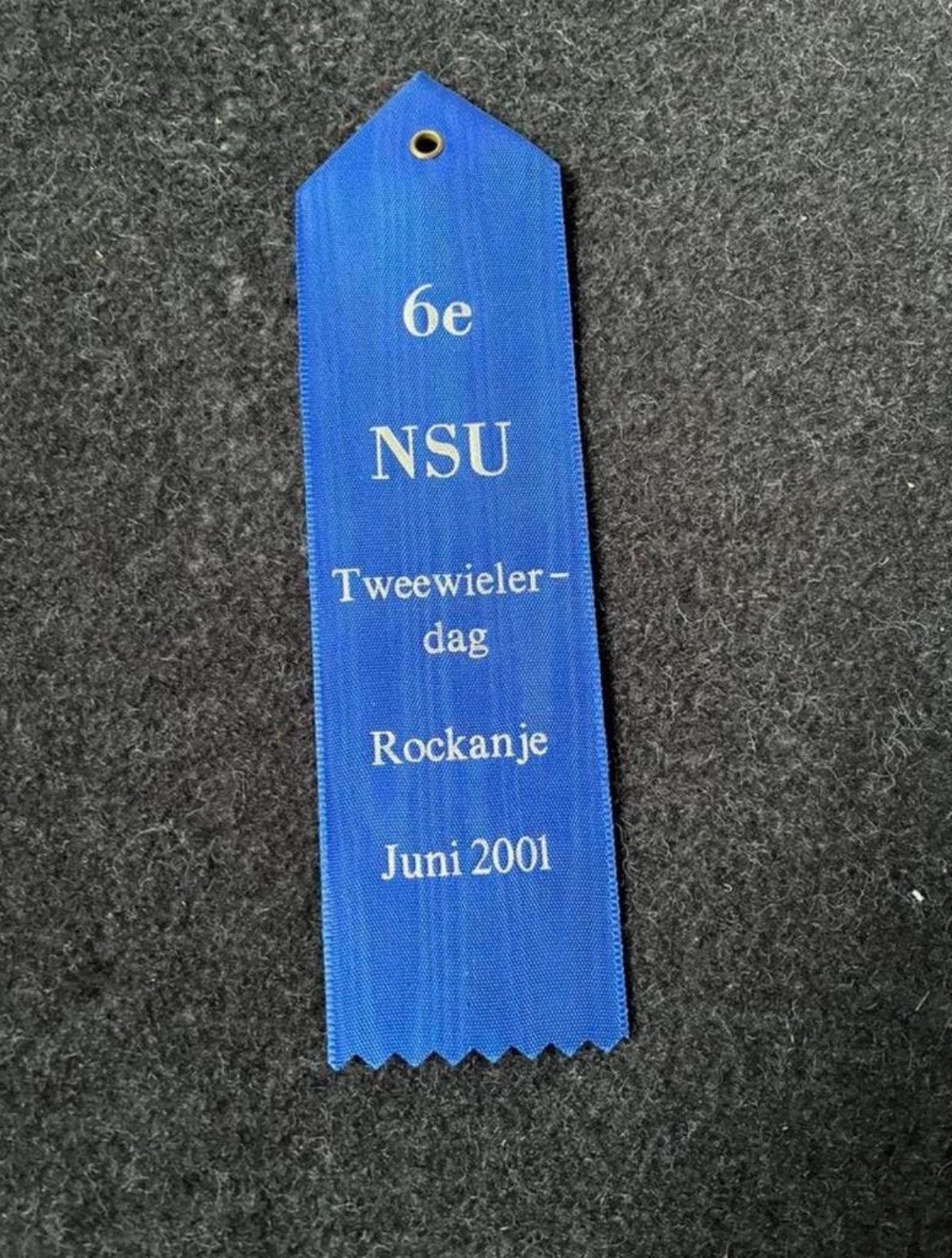 Vintage Vaantje 6 e NSU tweewieler dag Rockanje 2001, Verzamelen, Ophalen of Verzenden, Zo goed als nieuw, Motoren
