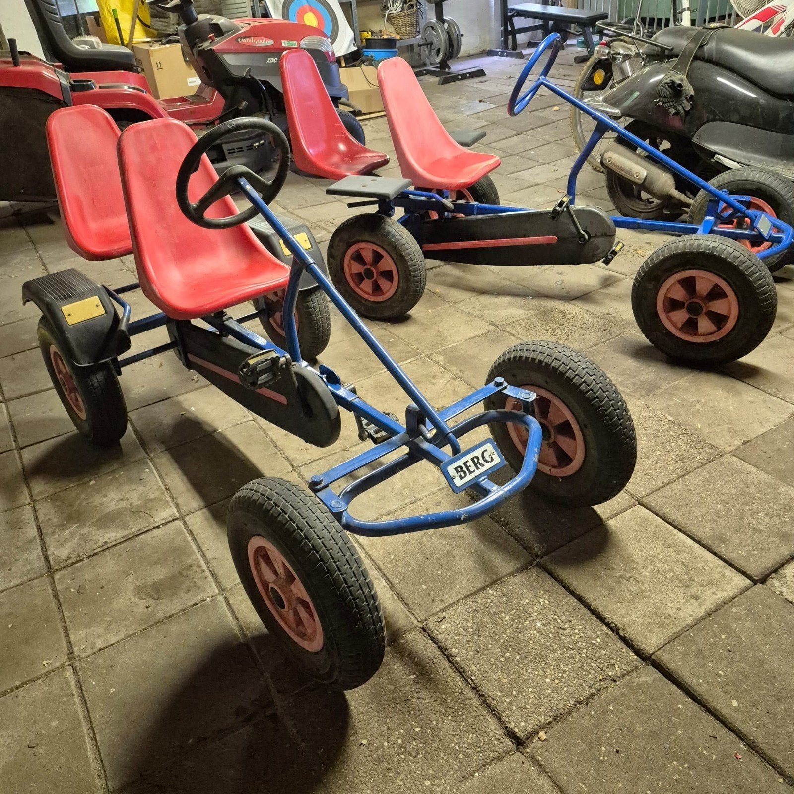 2 duo zit Berg skelters, Ophalen, Gebruikt, Berg