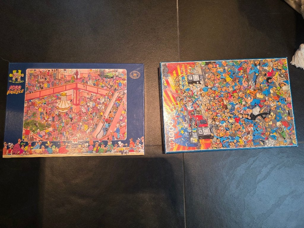 Jan van Haasteren puzzels, Ophalen of Verzenden, 500 t/m 1500 stukjes, Zo goed als nieuw