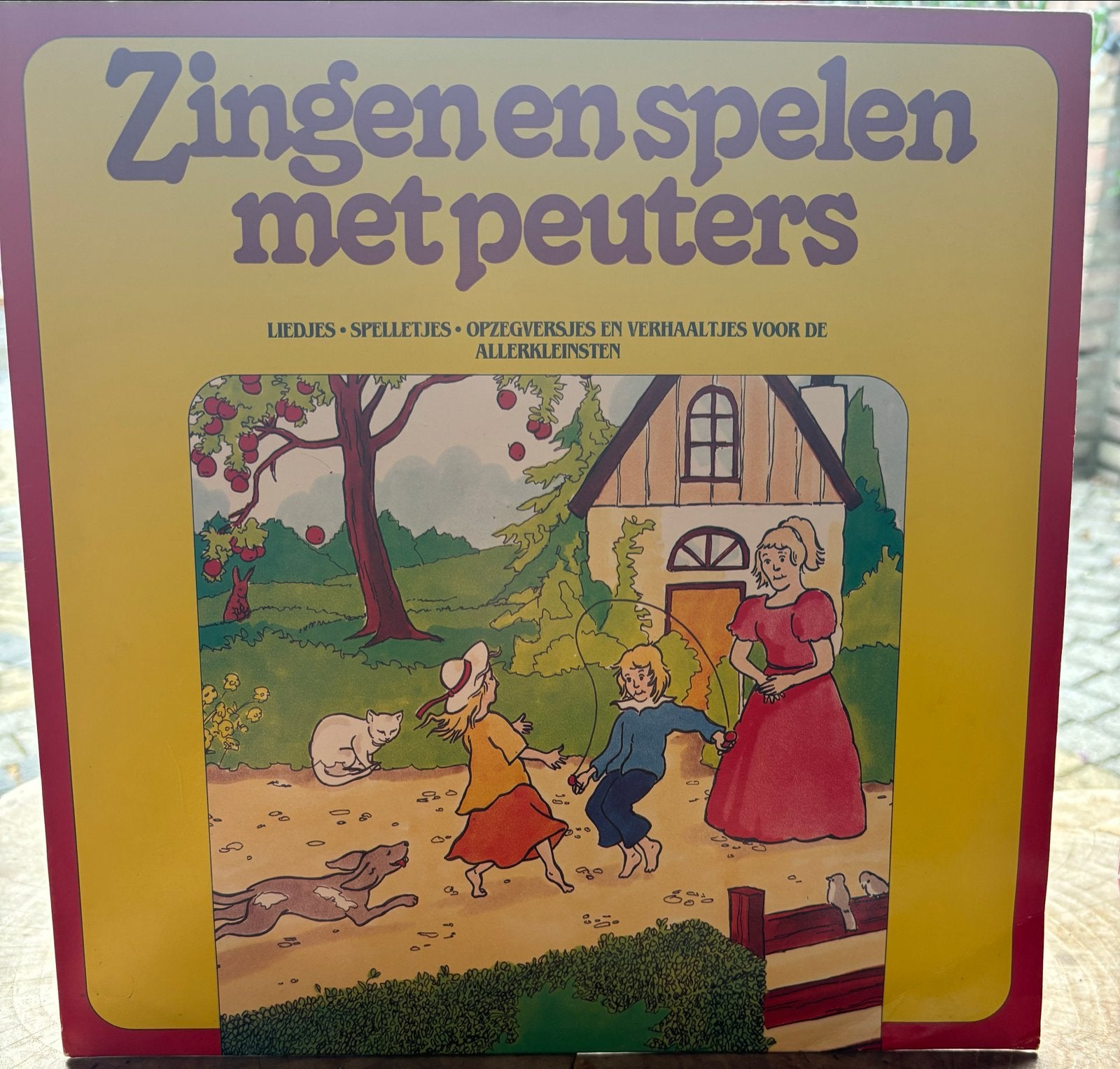 Vintage LP: Zingen en spelen met peuters (Krasvrij!), Cd's en Dvd's, Vinyl | Kinderen en Jeugd, LP, Tot 2 jaar, Ophalen of Verzenden