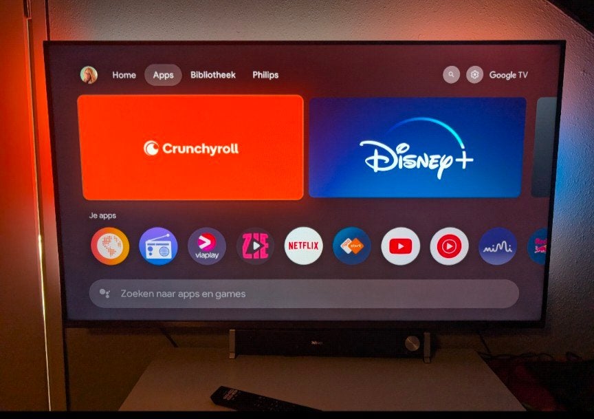 Philips Ambilight 3D LED TV 8500 serie - Zo goed als nieuw, Audio, Tv en Foto, Ophalen, Philips, LED, Zo goed als nieuw