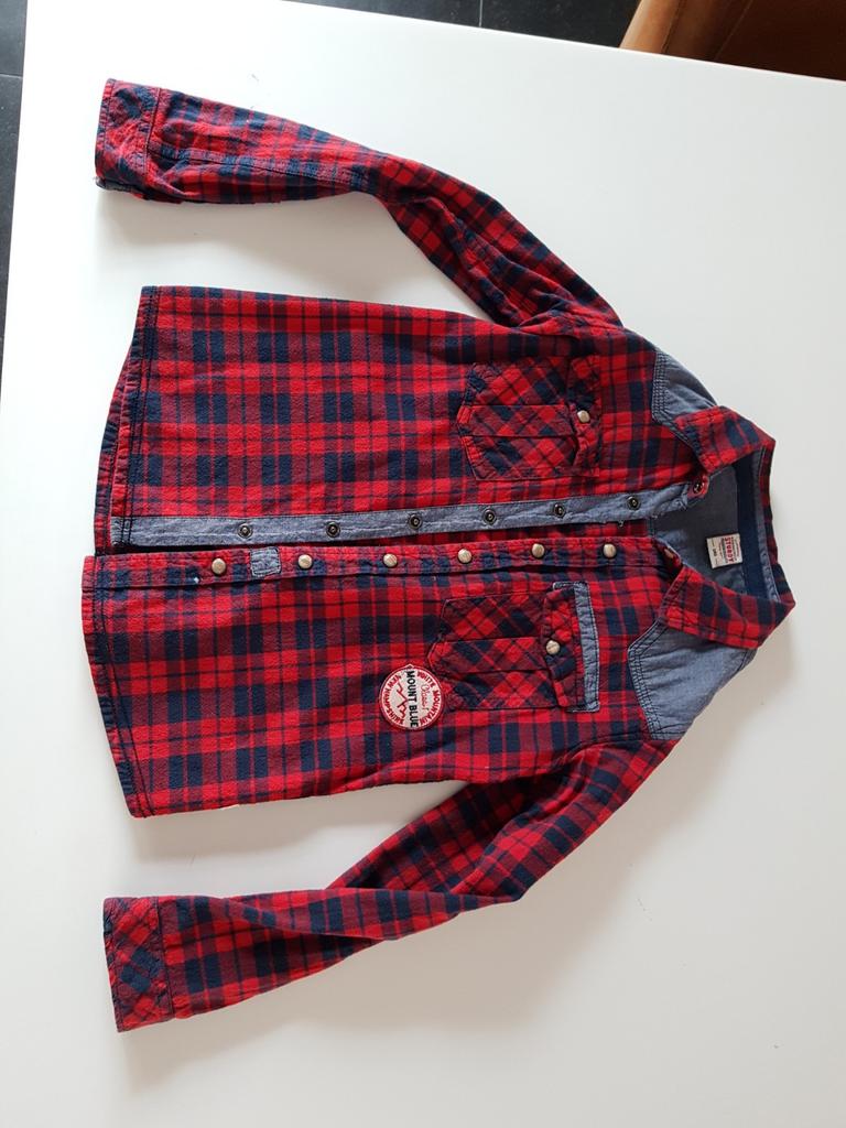 Sturdy premium quality  kinder houthakkers blouse maat 140, Kinderen en Baby's, Overhemd of Blouse, Sturdy, Ophalen of Verzenden