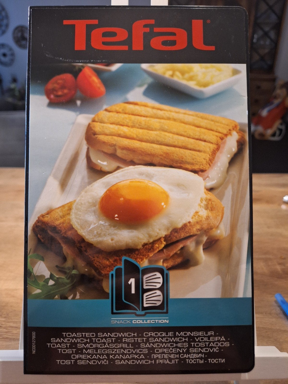 4 sets bakplaten - Tefal Snack Collection, Ophalen of Verzenden