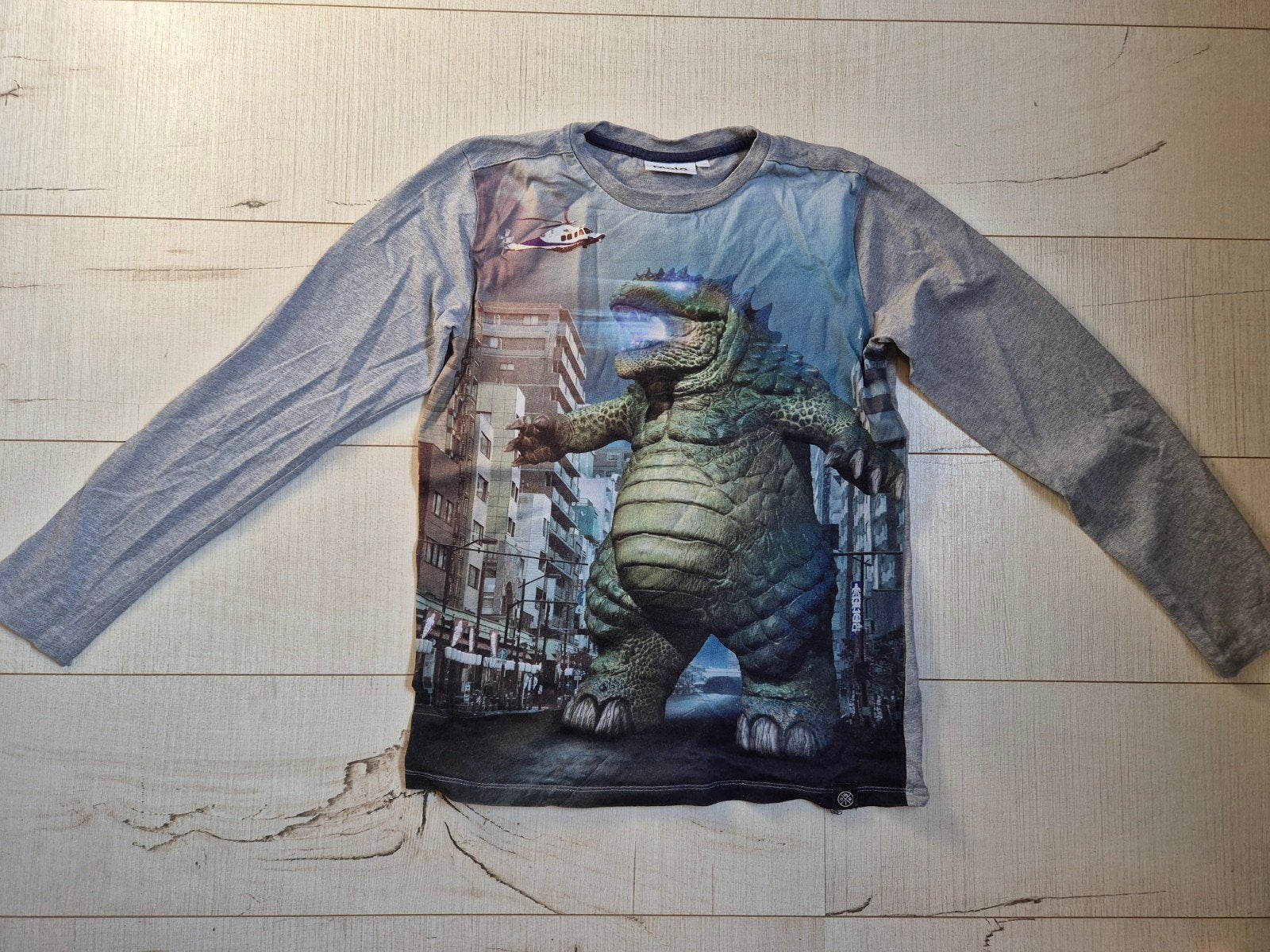 Longsleeve Dinosaurus mt 152 (Molo/ als NIEUW), Ophalen, Molo, Jongen, Shirt of Longsleeve