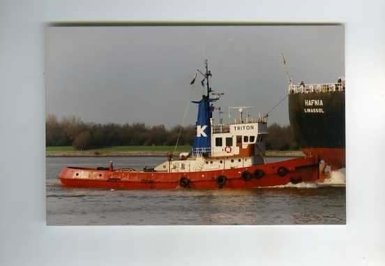 scheepvaart-foto-triton, Ophalen of Verzenden, Zo goed als nieuw, Motorboot, Boek of Tijdschrift