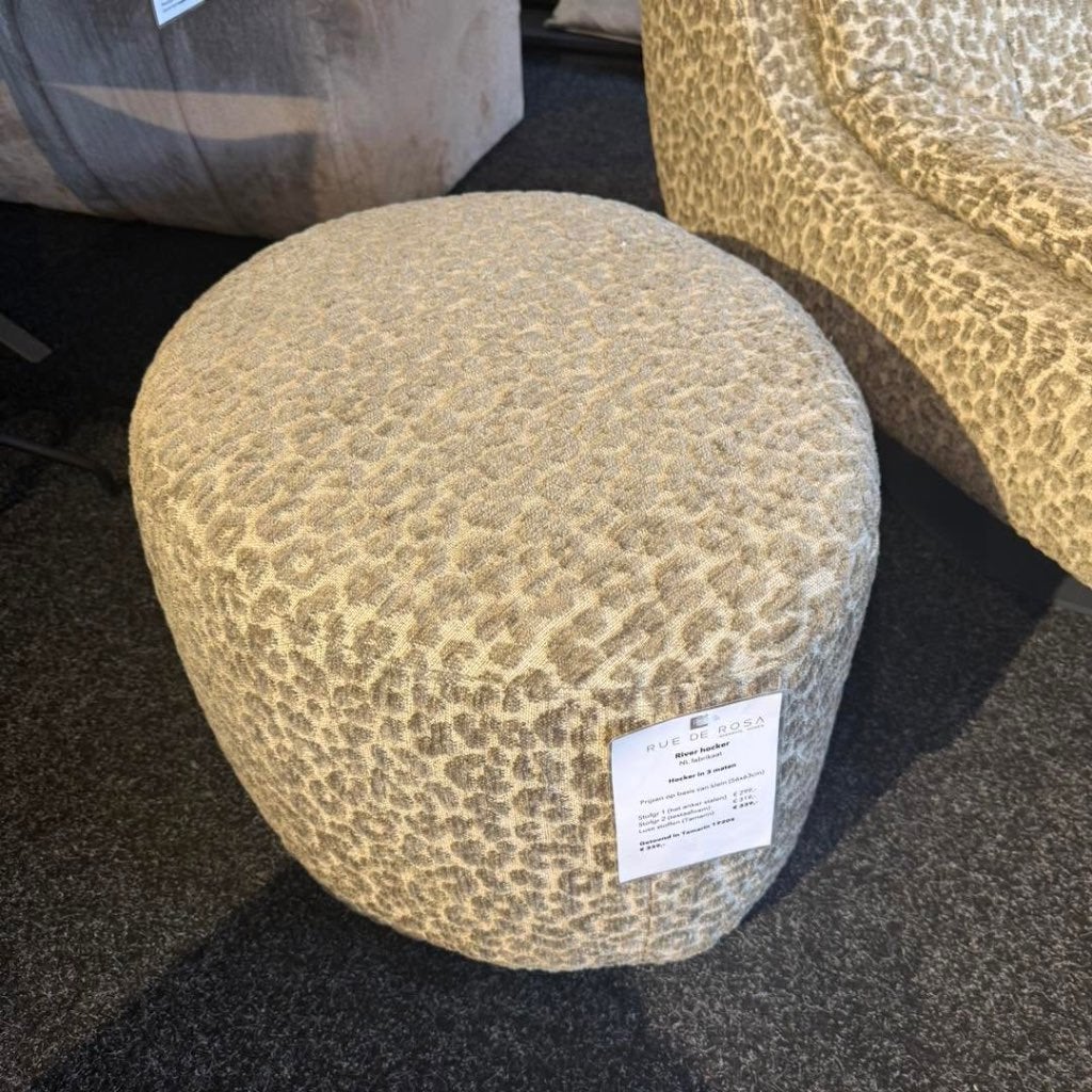 Fauteuil Lazy op draaivoet met Hocker, Huis en Inrichting, Fauteuils, Ophalen, Westerhout 7 Druten, Nieuw, 75 tot 100 cm