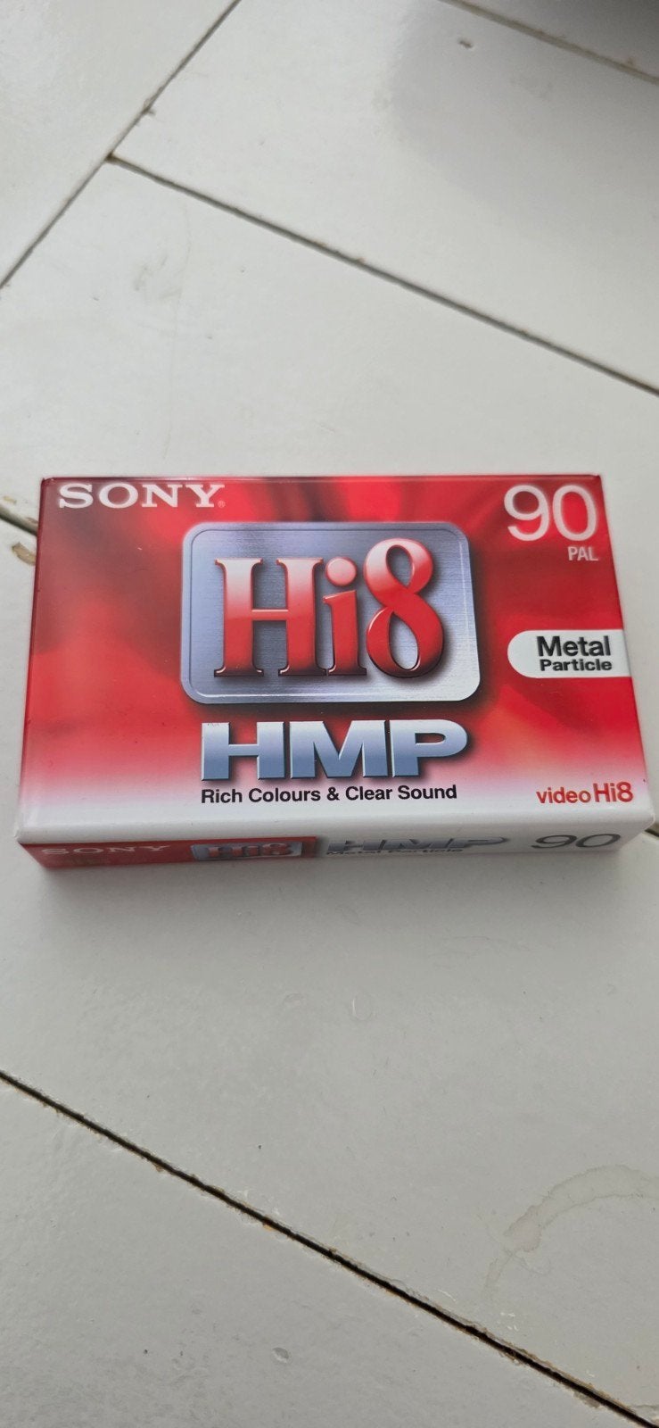 Sony Hi8 HMP 90 PAL Metal Particle, Ophalen of Verzenden, Nieuw in verpakking, Video 8