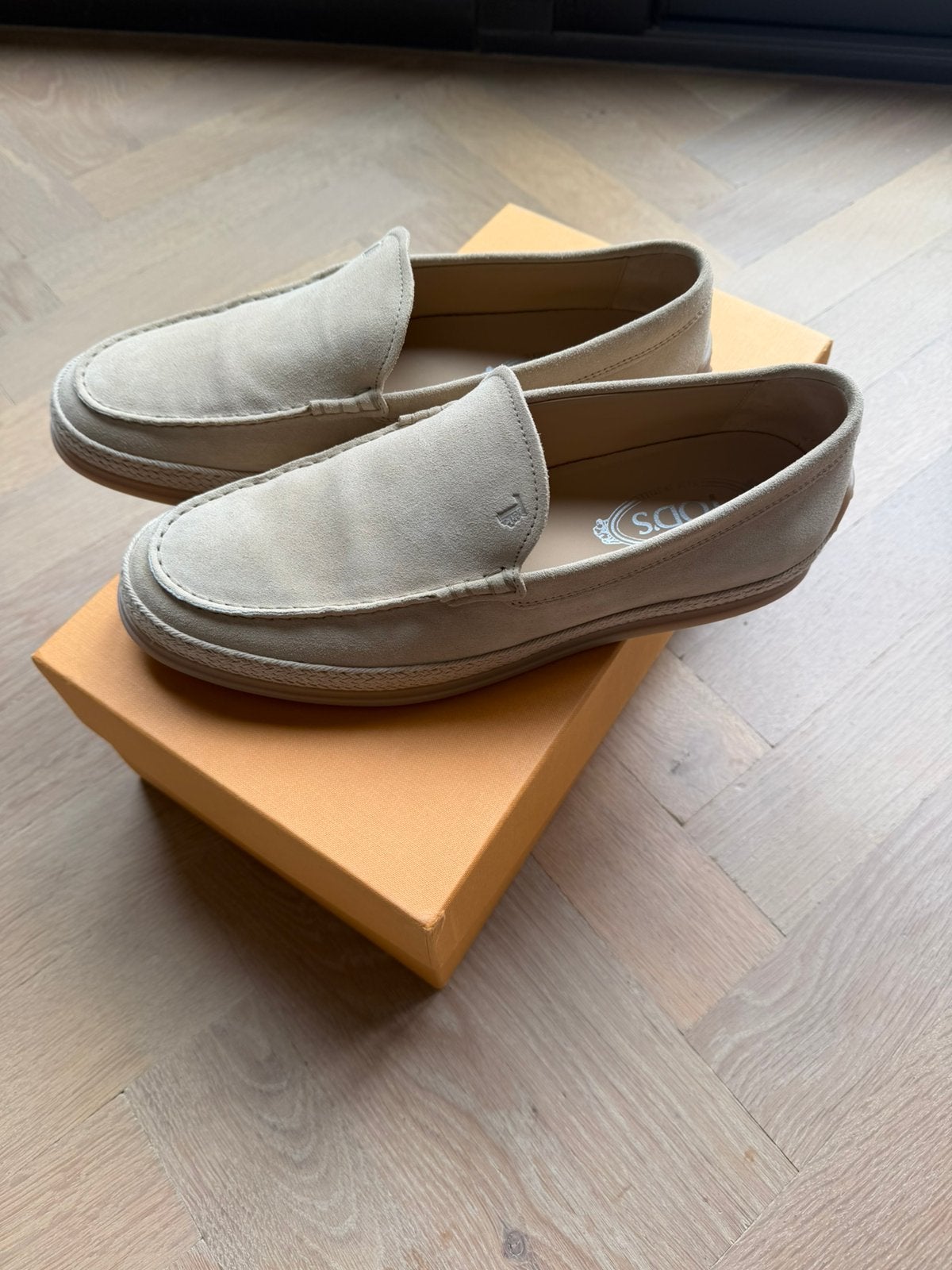 Tods heren loafer. Maat 7, Kleding | Heren, Schoenen, Zo goed als nieuw, Sneakers of Gympen, Blauw, Ophalen of Verzenden