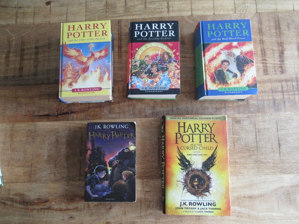 5 Engelse delen verschillende boeken Harry Potter boek, Boeken, Ophalen of Verzenden, Nieuw, J.K. Rowling
