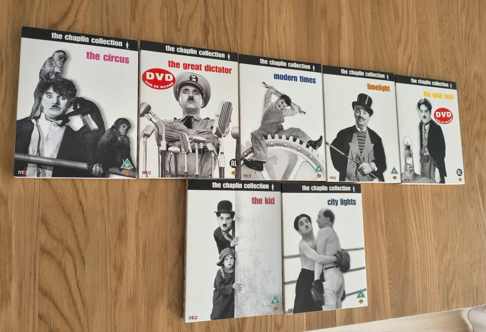 The Chaplin Collection DVD Boxset - 7 Films, Cd's en Dvd's, Ophalen, Engels, Alle leeftijden, Nederlands