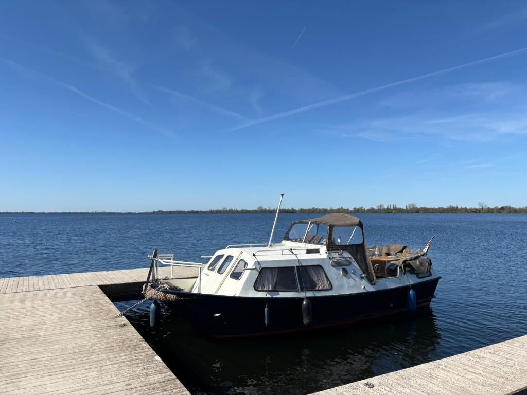 Doerak 680 AK, Kajuitboot met ligplaats Westeinderplassen, Watersport en Boten, Motorboten en Motorjachten, Ophalen, Gebruikt