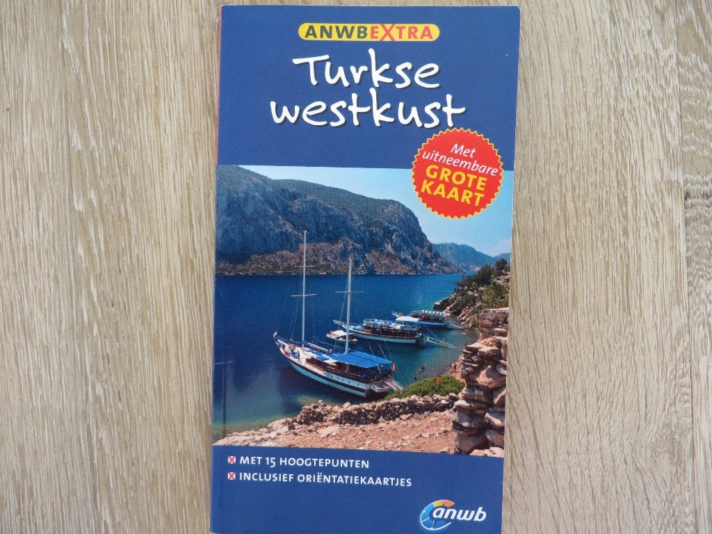 ANWB reisgids Turkse westkust, Europa, Ophalen of Verzenden, Zo goed als nieuw, Reisgids of -boek