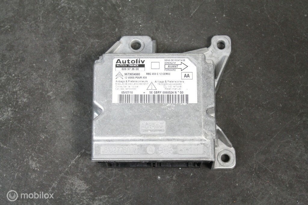 Airbag module Citroen C3 (2010), Gebruikt, Ophalen of Verzenden