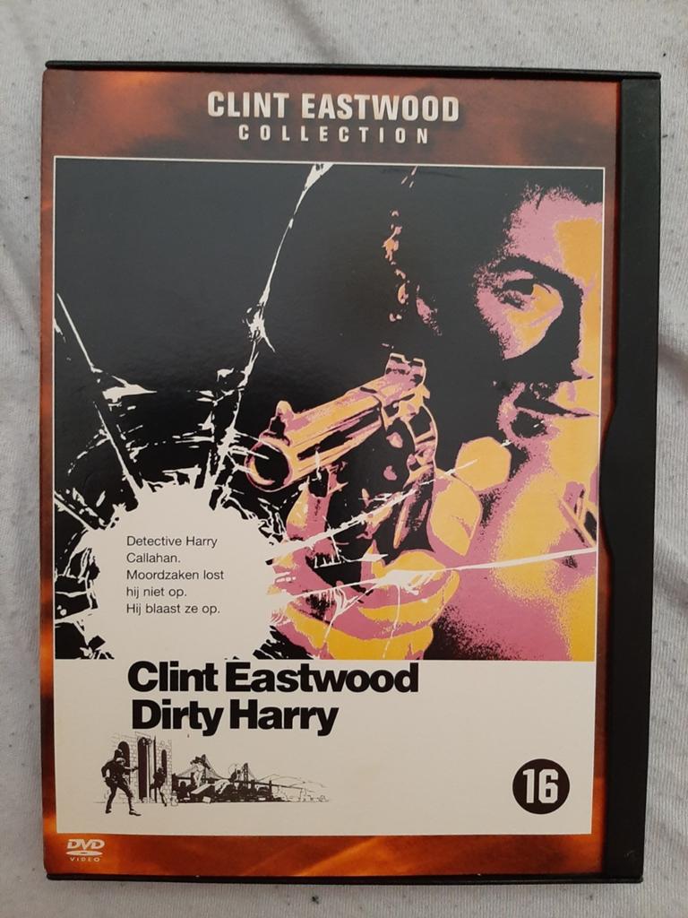 Clint Eastwood Dirty Harry DVD - Gebruikt, Vanaf 16 jaar, Ophalen of Verzenden, Gebruikt, Actiethriller