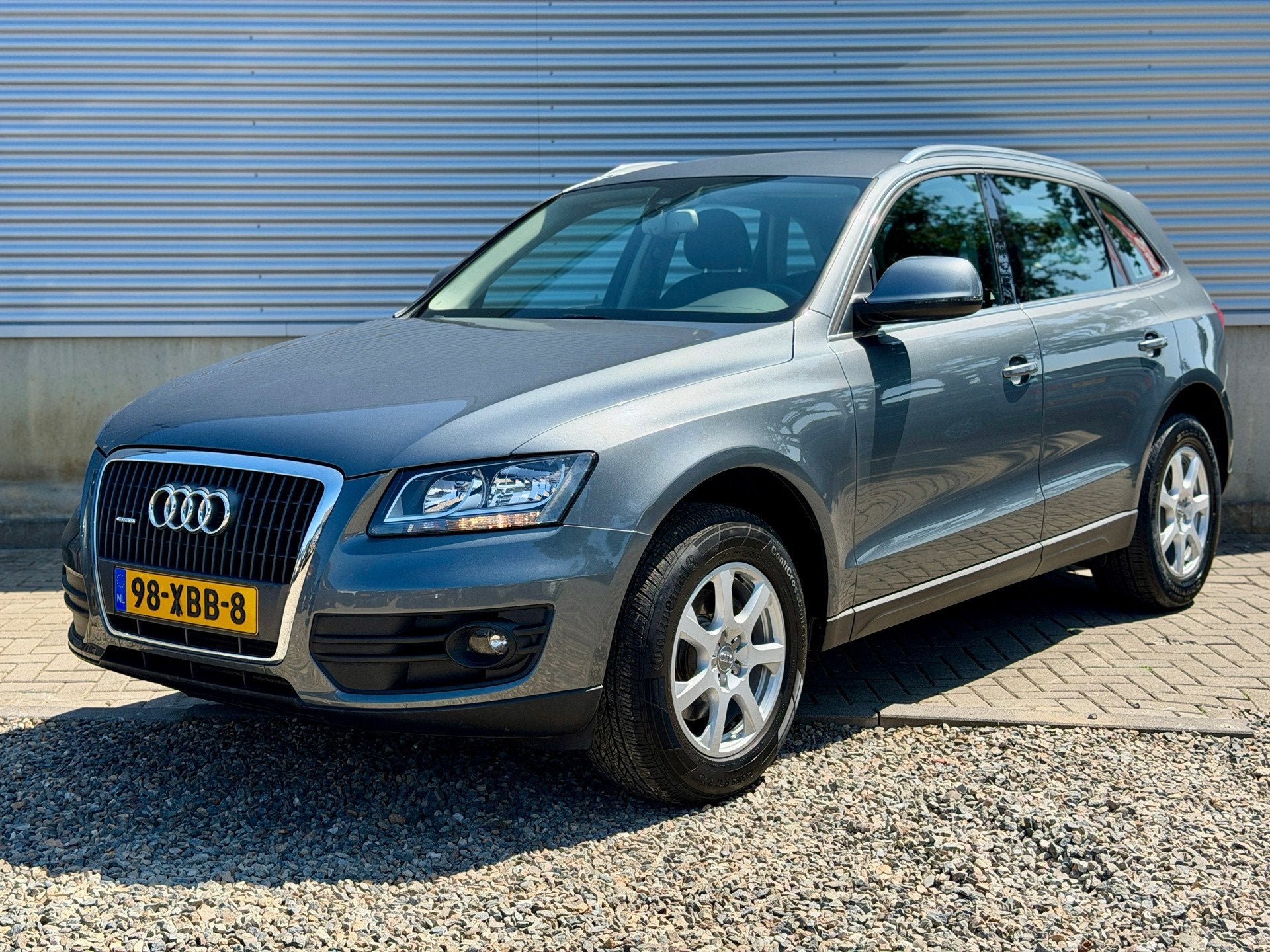 Audi Q5 2.0 TFSI quattro Pro Line Business [ 1e eig. fm navi, Auto's, Stof, Gebruikt, 4 cilinders, Origineel Nederlands